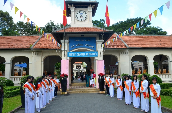 Học sinh Đặng Minh Quân trường THPT Lê Hồng Phong