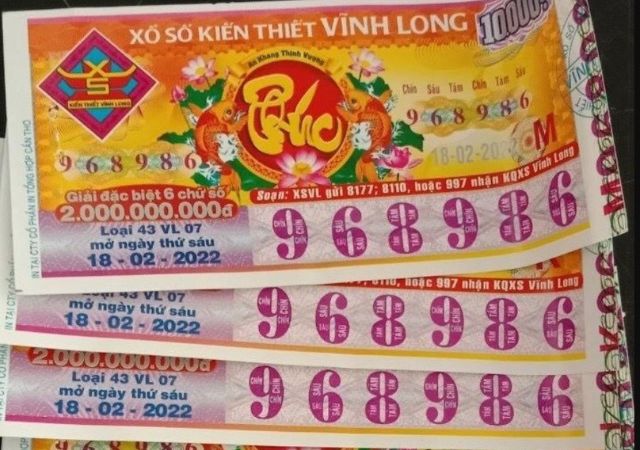 Cách dò vé số giải nhì rất đơn giản khi vé dự thưởng trùng với 5 con số nhận thưởng
