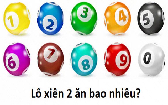 Trúng lô xiên 2 ăn bao nhiêu tiền