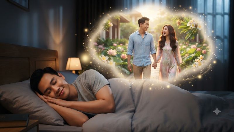 Ngủ mơ thấy gái có thể do nhu cầu sinh lý tình cảm