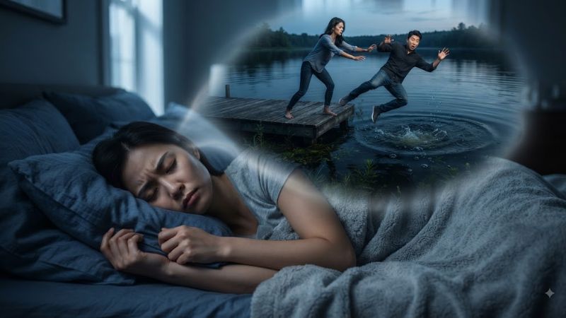 Mơ mình đẩy anh rể ngã xuống nước hãy cẩn trọng lời nói Mơ mình đẩy anh rể ngã xuống nước hãy cẩn trọng lời nói