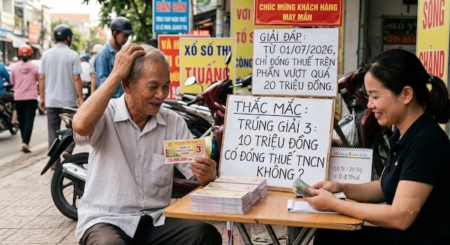Thuế thu nhập từ tiền thưởng xổ số được quy định rõ ràng theo Luật Thuế hiện hành