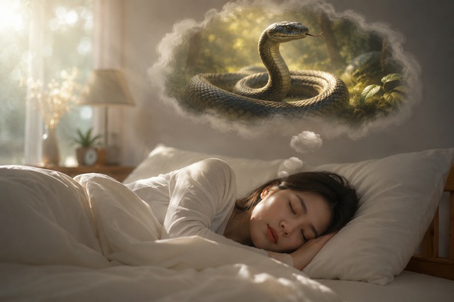 Giấc mơ về rắn có thể giải mã bằng các con số